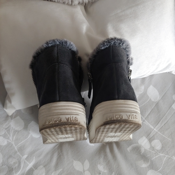 Dolce vita grey wedge sneaker boot - Picture 7 of 9